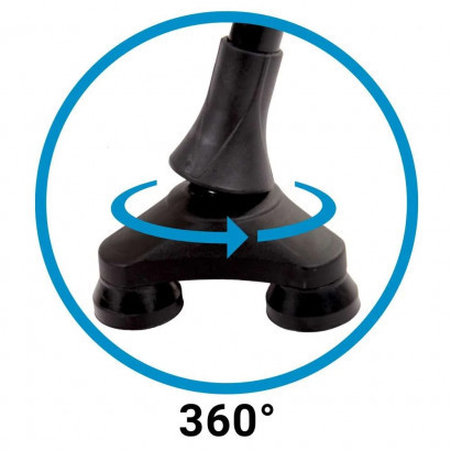 Наконечник гумовий на тростину обертовий на 360° OSD-BL530204-TIPS Дніпро - фото 1