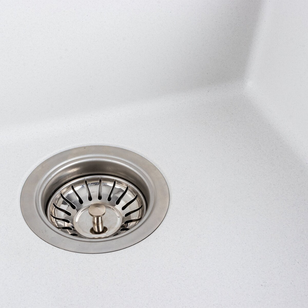 VALESO Гранітна мийка для кухні VALESO RUBA 4040 матова Білосніжний Коломыя - изображение 14