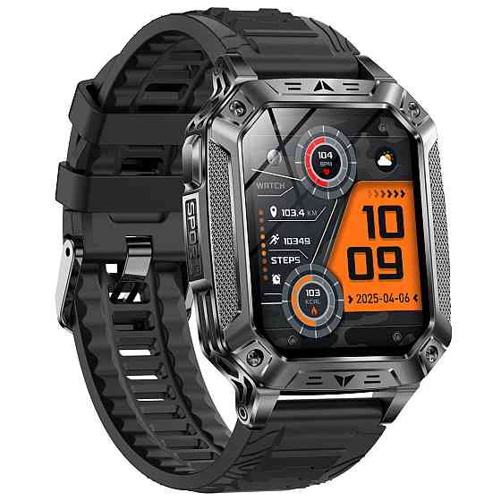 Розумний смарт-годинник Smart Formula K+ Rubber (2 ремінці) Київ