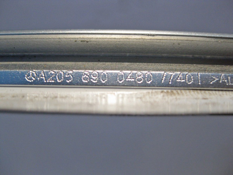 Mercedes-Benz  A2056900480 Хром молдинг над склом задніх правих дверей C-Class W205 Одеса - фото 3