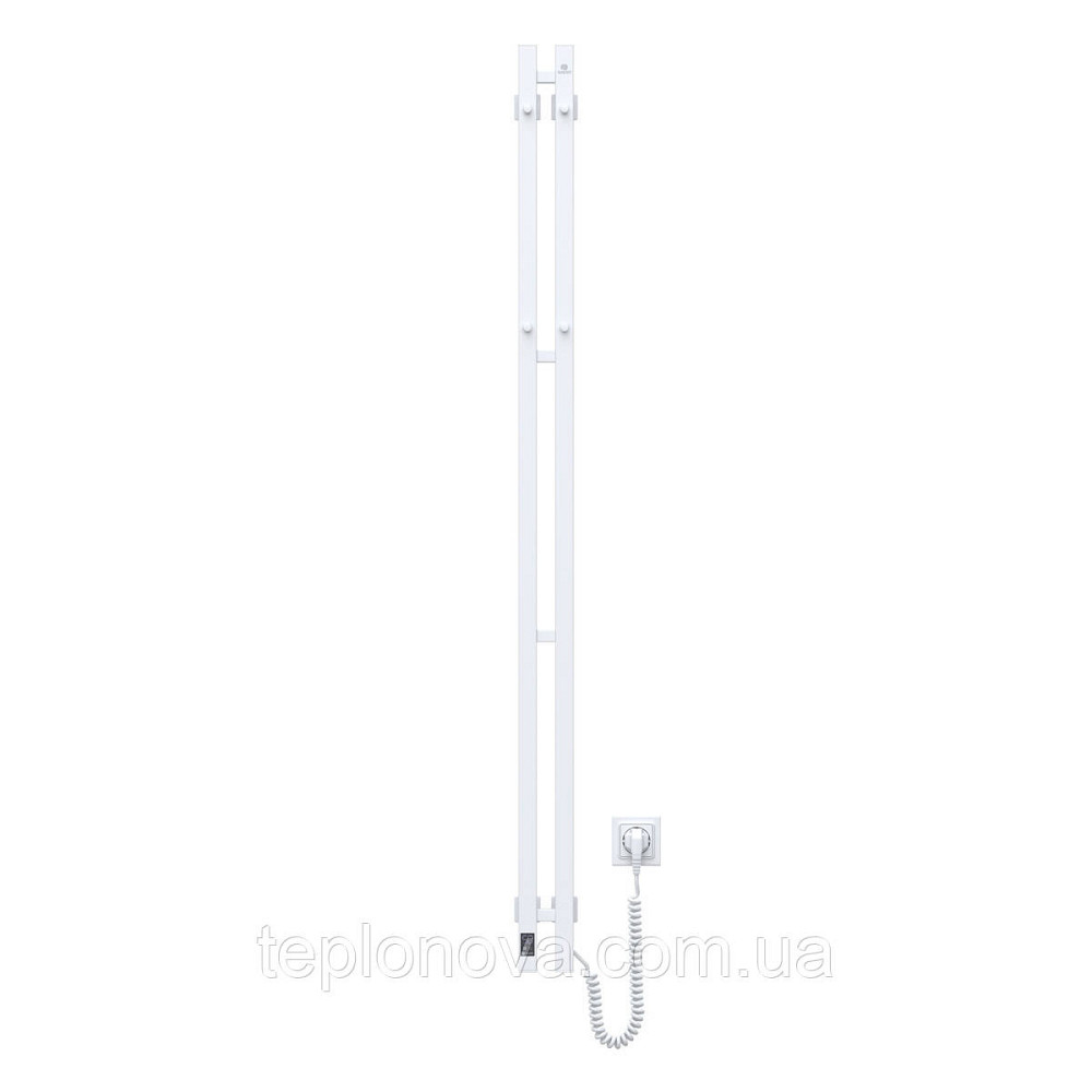 Сушарка для рушників Navin Силует Квадро 90х1500 Sensor права, біла Чернівці - фото 2