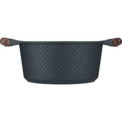 Кастрюля Resto Ran чорна 24 см 4,2 л (93903) Винница