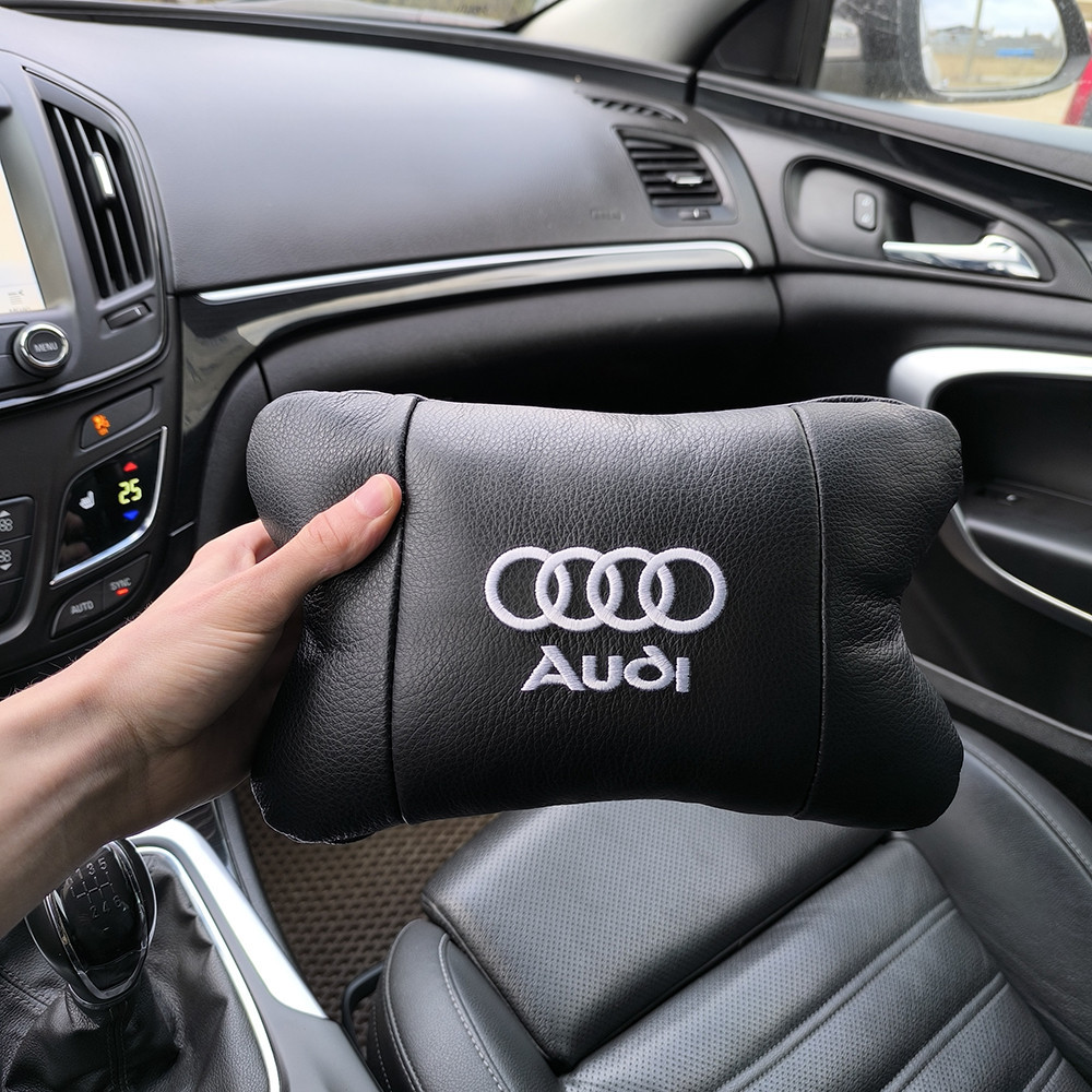 Підголовник-подушка для автомобіля під шию Audi Ауди 1шт, Сувенірні CG-339 автомобільні подушки Київ - фото 5