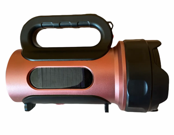 Фонарь на солнечных батареях HEL-T93 (LM+COB белый и красный) + Powerbank + microUSB (3+4 режима) Киев