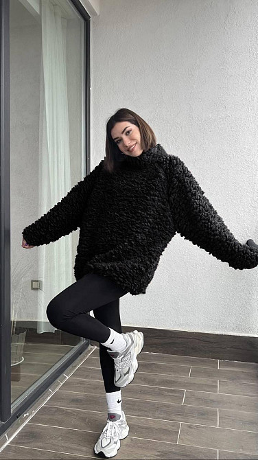 Женский теплый и стильный худой мех тедди Одесса - изображение 1