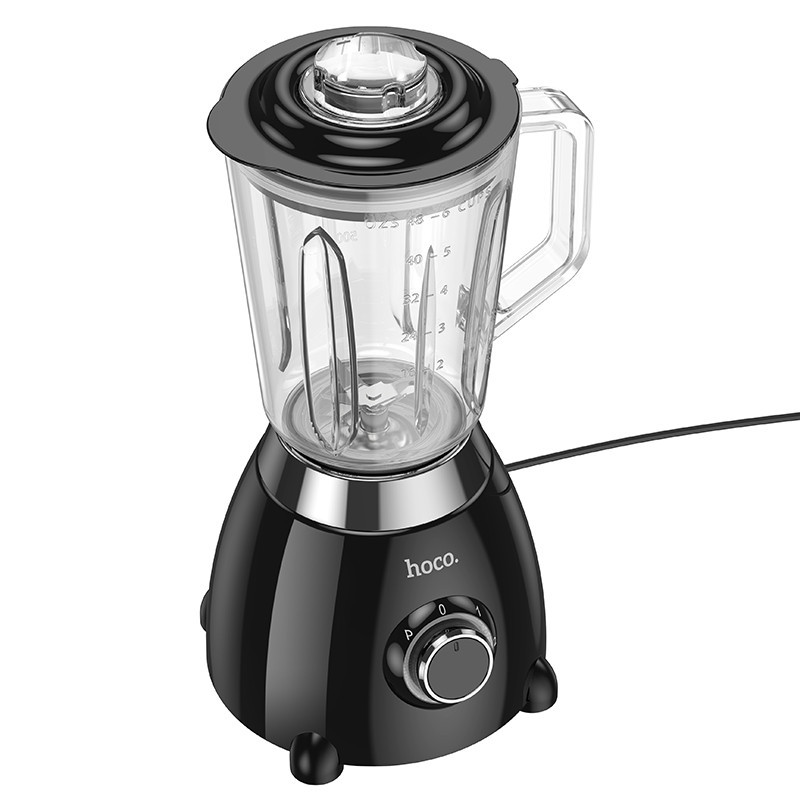 Блендер HOCO HE33 1.5L electric retro juicer blender (EU) Black Одесса - изображение 3