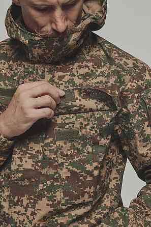 Военная летняя мужская куртка хищник тактическая полевая куртка рип стоп с капюшоном для военнослужащего Львов