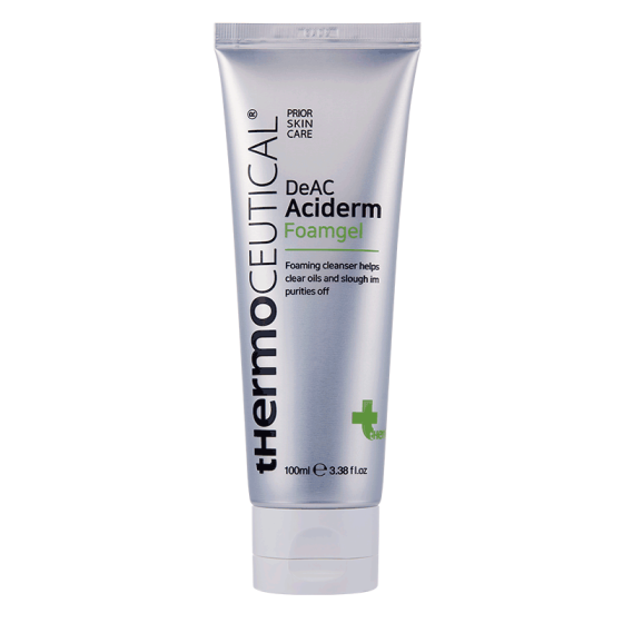 Очищуюча гель-піна для жирної та схильної до акне шкіри DeAC Aciderm Foamgel - THERMOCEUTICAL  100 мл Дніпро