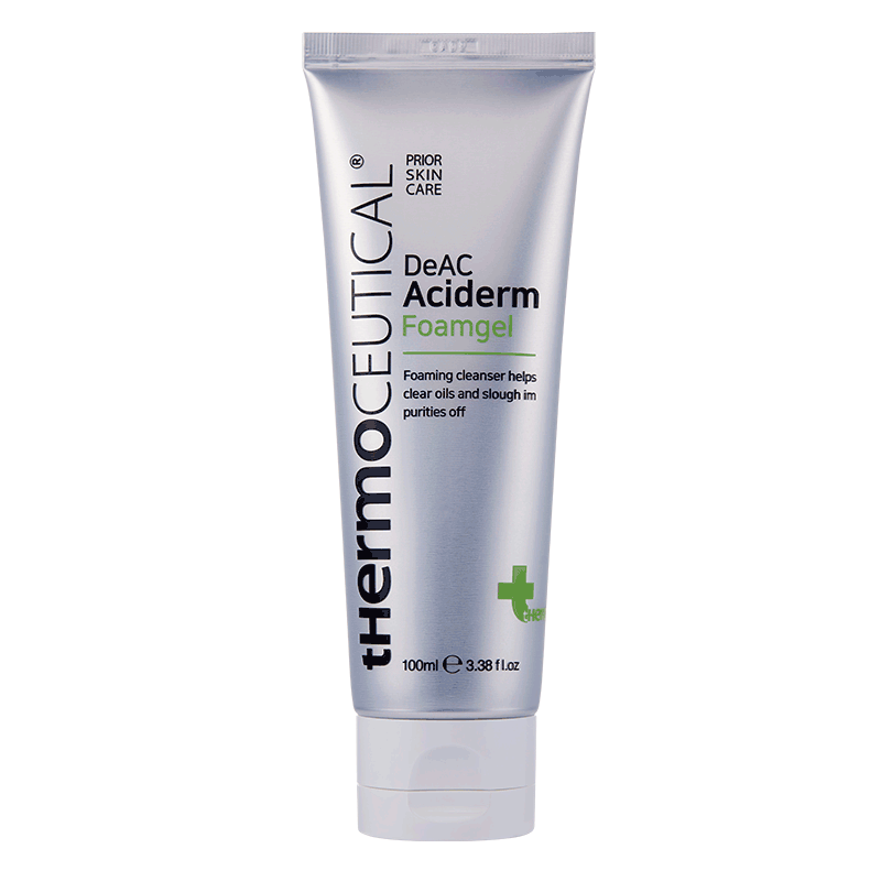 Очищуюча гель-піна для жирної та схильної до акне шкіри DeAC Aciderm Foamgel - THERMOCEUTICAL  100 мл Дніпро - фото 2