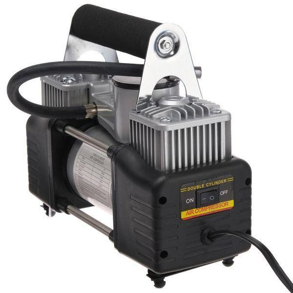 Автомобильный компрессор 12В CP-1014: 10 бар, 60 л/мин, 240 Вт, LED, насадки, сумка Одесса - изображение 1