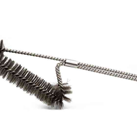 Щітка для гриля SANTOS двохрядна, нержавіюча сталь, 45см 232364 Код: 011592 Рівне