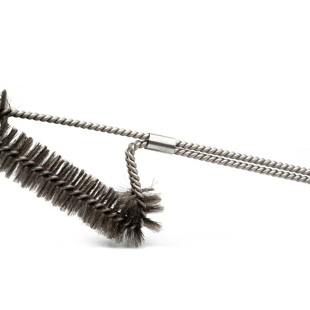 Щетка для гриля SANTOS двухрядная, нержавеющая сталь, 45см 232364 Код: 011592 Ровно - изображение 3