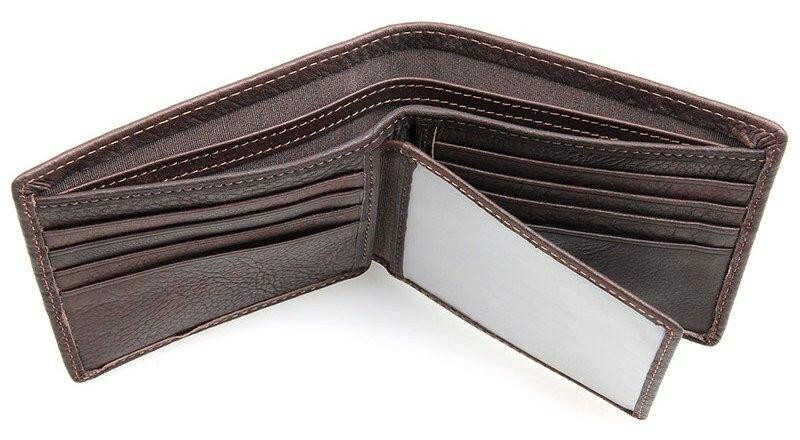 Гаманець чоловічий Коричневий (Vintage) Київ - фото 11