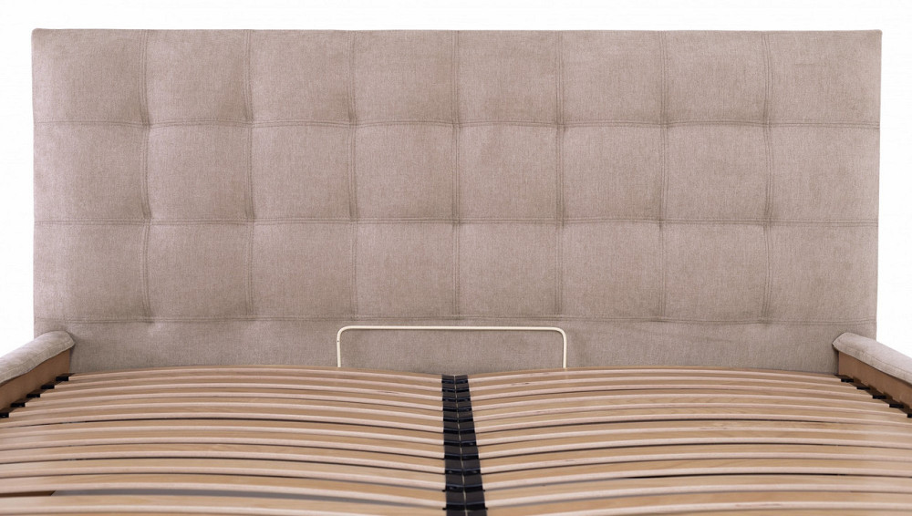 Кровать Chester Comfort 140 х 190 см Мисти Mocco С подъемным механизмом и нишей для белья Мокко Киев - изображение 12