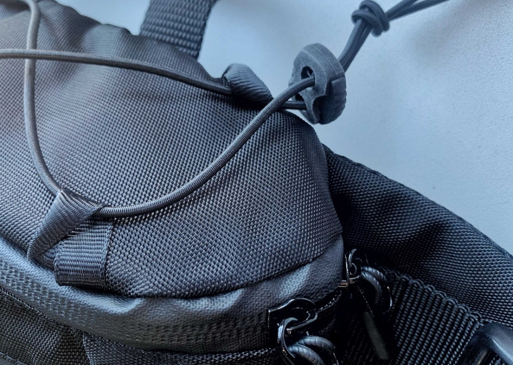 Тактична сумка бананка вологозахищена Чорного кольору. Харків - фото 1