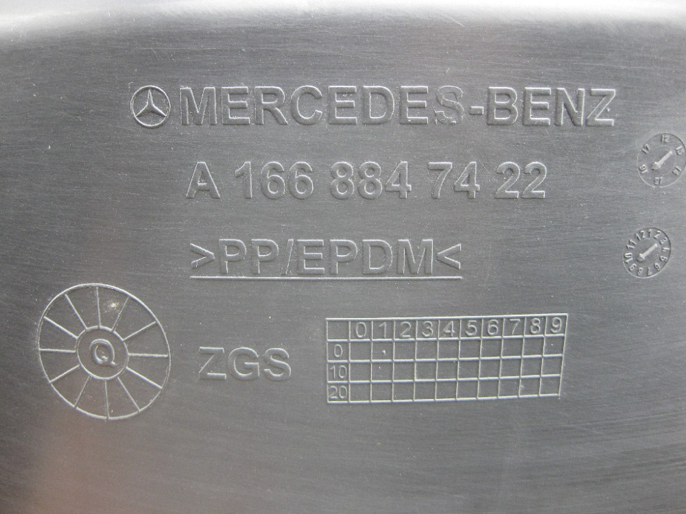 Mercedes-Benz  A1668847422 Підкрилок задній лівий GL/GLS X166 Одеса - фото 7