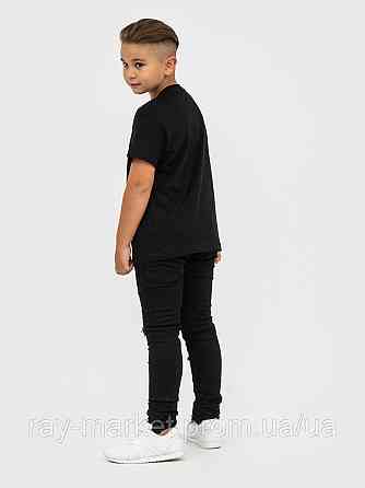 Футболка детская базовая Stedman Classic-T Kids для мальчиков черная (ST2200M-BLO) XS Киев