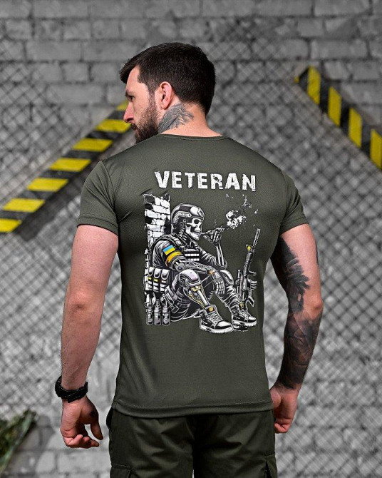 T-shirt veteran olive DL7241 Одеса - фото 8