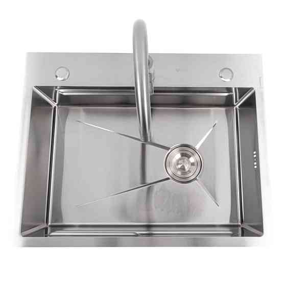 CM 64*50B Кухонна мийка нержавійка (Work station) Valeso Handmade Коломыя