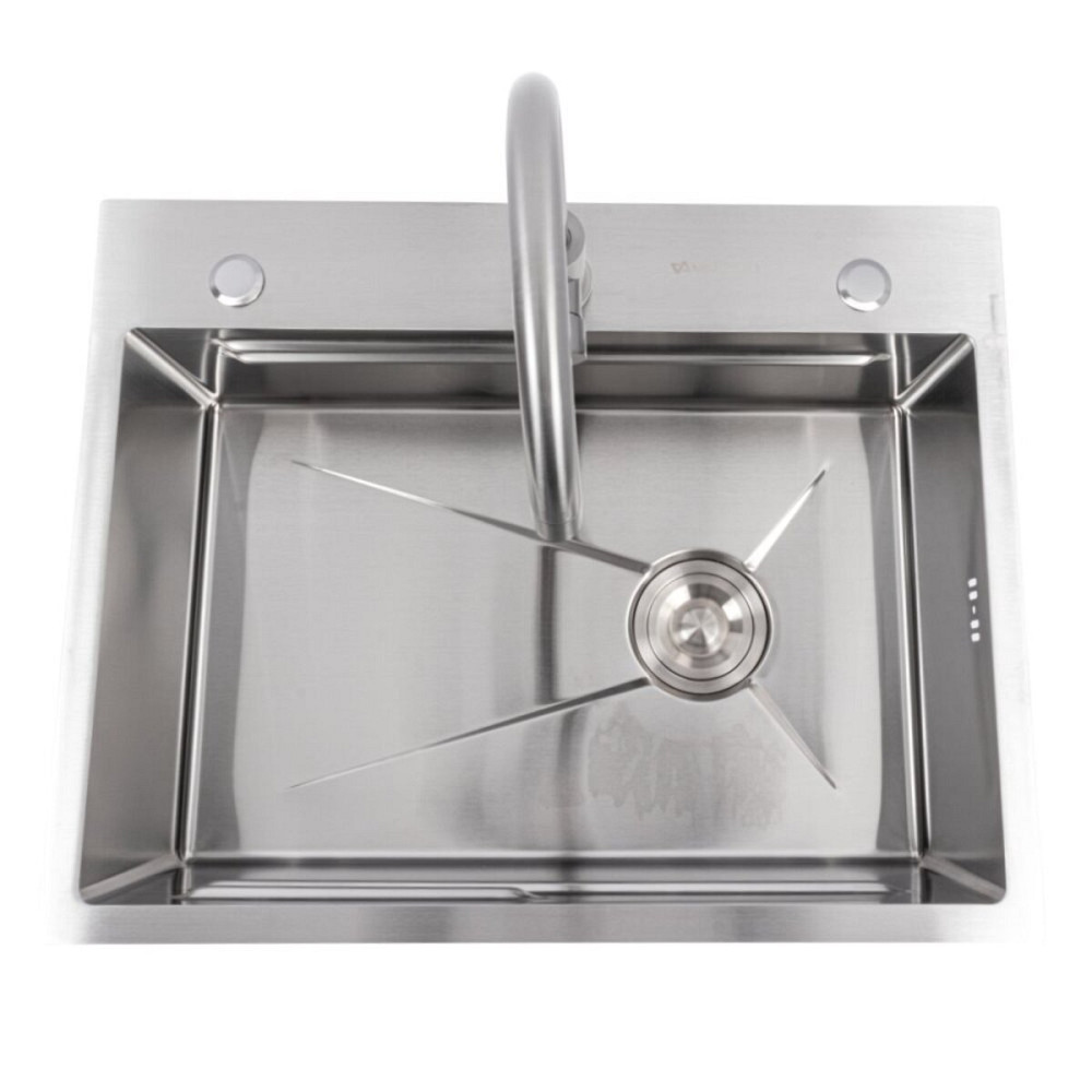 CM 64*50B Кухонна мийка нержавійка (Work station) Valeso Handmade Коломыя - изображение 4