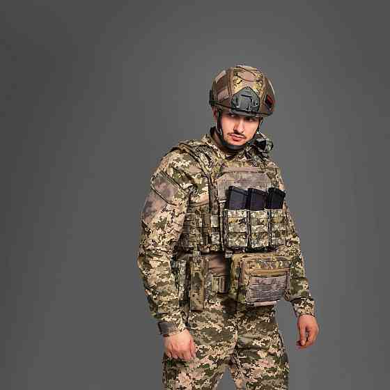 Плитоноска тактична без плит MPS М8 Pro Cordura 1000 Піксель mm14 Вінниця