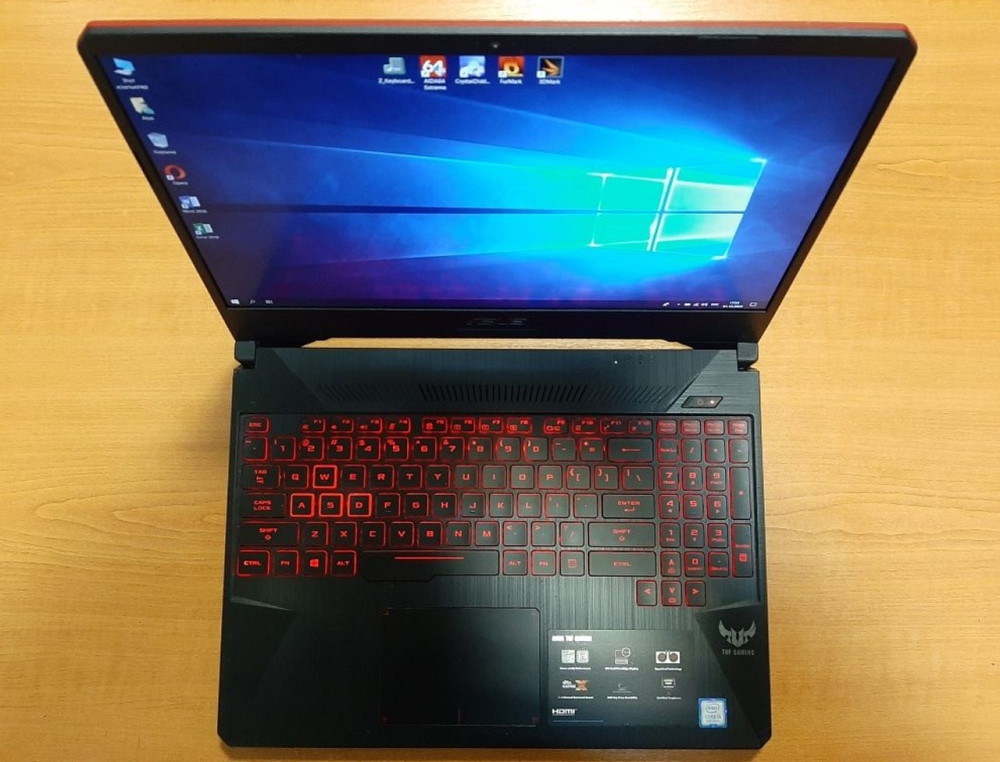 Игровой ноутбук Asus TUF Gaming FX505GE i5 8300H GeForce GTX 1050 Ti 4 Gb SSD + HDD Киев - изображение 3