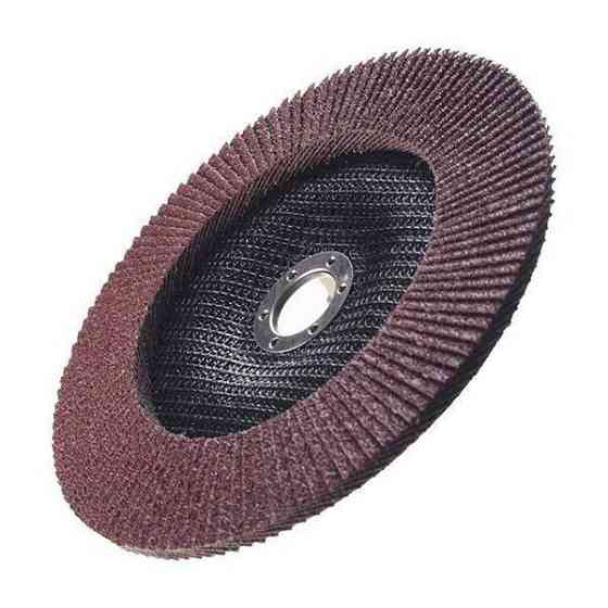 Диск шлифовальный лепестковый Т27 зерно 100, 125*22мм Харьков