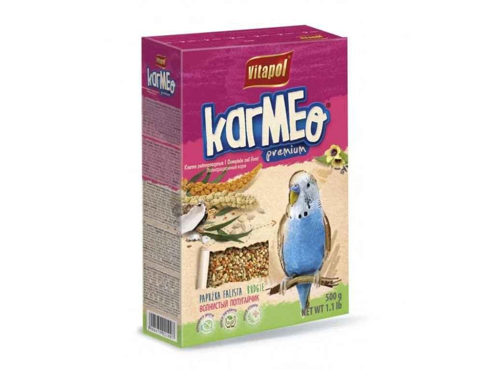 Корм для папуг 500 г KARMEO преміум 2100 К ТМ VITAPOL Київ - фото 1