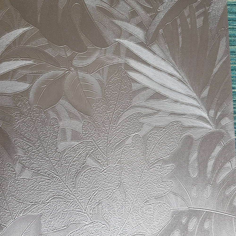Шпалери метрові вінілові на флізелін Marburg Botanica рослинний принт листя монстери пальми бронзові Київ - фото 2