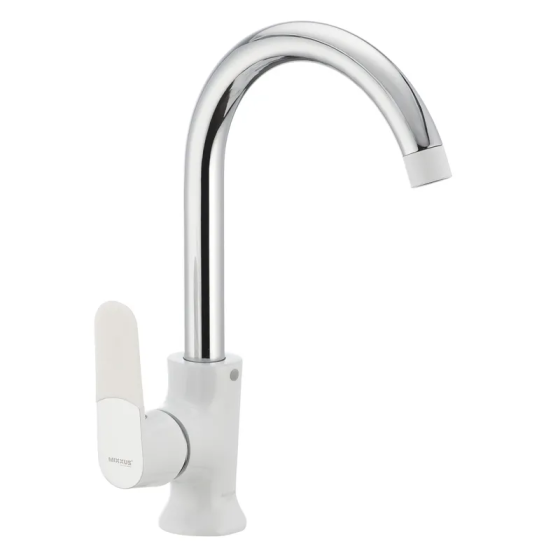 Белый кухонный смеситель Mixxus Premium Tiger 014 MI0573 Харьков