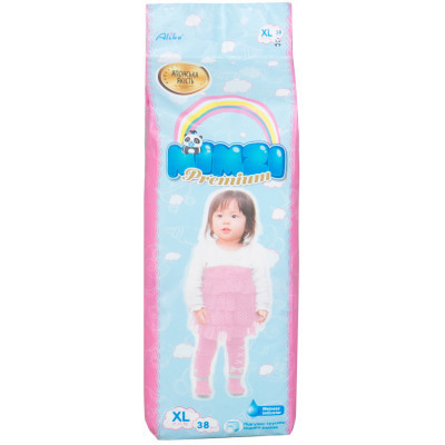 Подгузники Mimzi XL 12-17 кг 38 шт. (MPXL38) (4820209800142) Винница - изображение 1