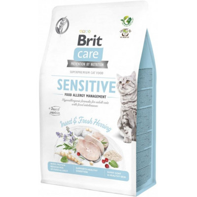 Сухий корм для кішок Brit Care Cat GF Insect 400 г (8595602554201) Вінниця - фото 1