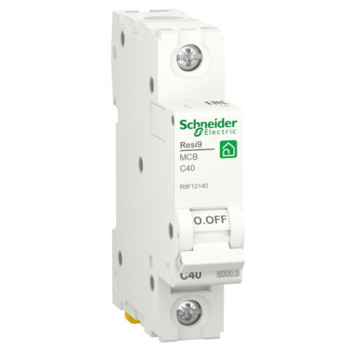 Автоматический выключатель Schneider Electric RESI9 6kA 1P 40A C (R9F12140) Винница - изображение 1