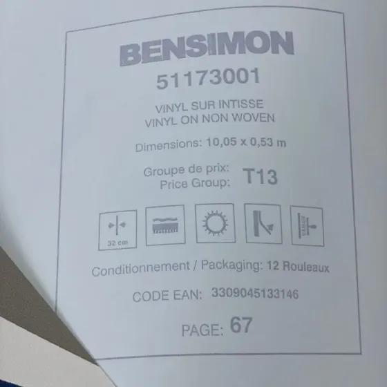 Шпалери Lutece Bensimon 51173001 Київ