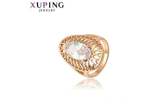 Кольцо Xuping розовая позолота - 18размер Киев