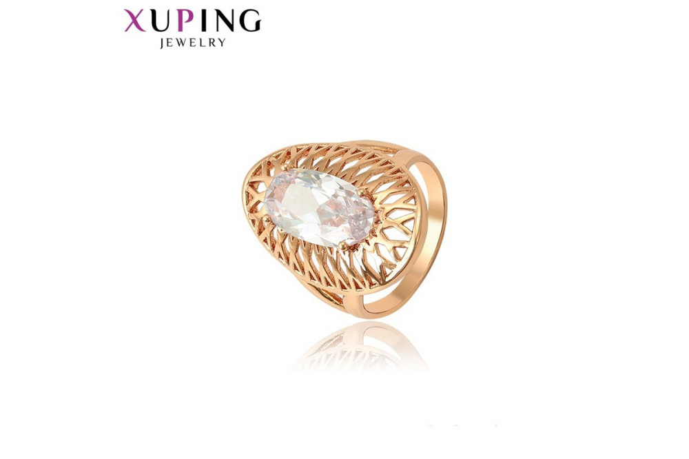 Кольцо Xuping розовая позолота - 18размер Киев - изображение 1