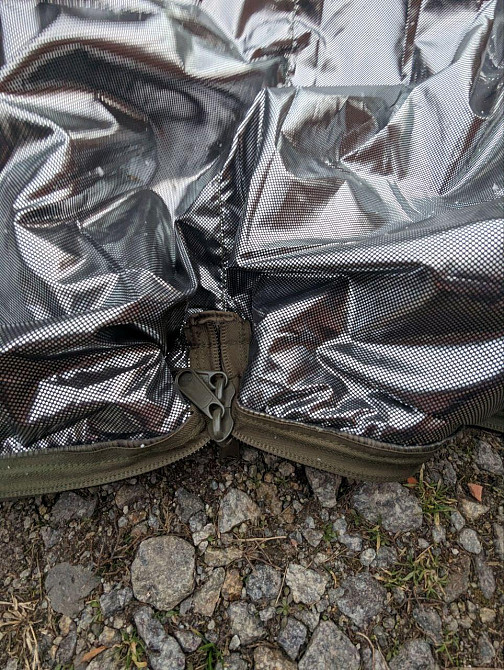 Демісезонний спальний мішок просторий Omni-Heat. Спальник ЗСУ. Військовий спальний мішок збільшень  Дніпро - фото 8