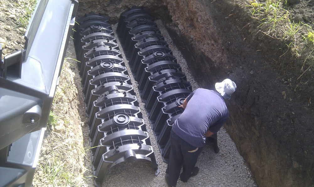 Дренажный тоннель для автономной и ливневой канализации - Graf 130 литров Киев - изображение 2