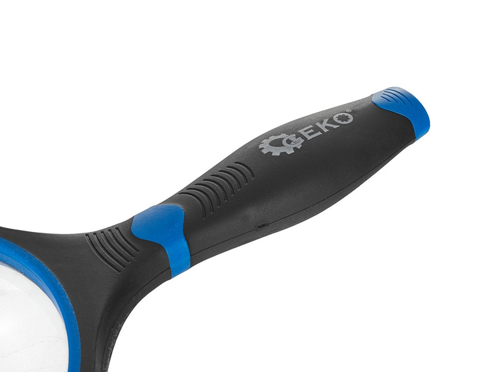 Лупа "GeKo"  3x (3-кратна), діаметр скла 100мм, загальна довжина 225мм Київ - фото 3