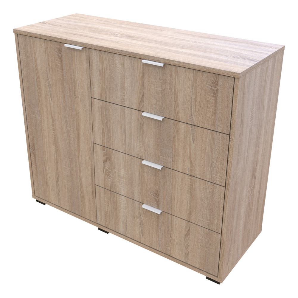 Комод в гостиную Doros Гелар GС1 100х40х81,2 см Дуб сонома (DRS-011289) Днепр - изображение 4