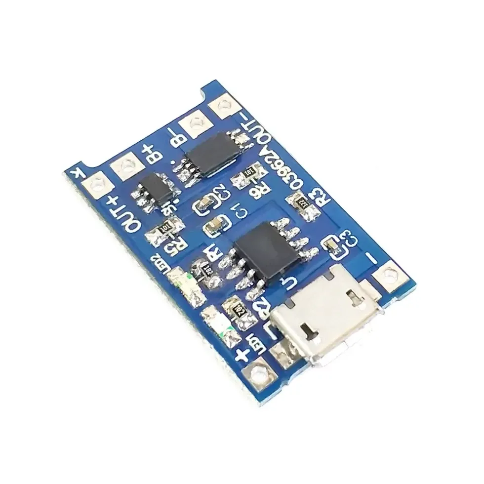 Контроллер заряда для литиевой батареи 18650, 1А, разъем Type-C Полтава - изображение 1