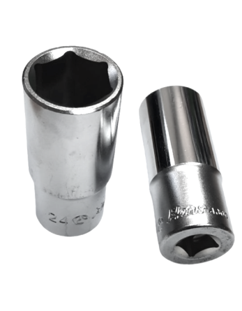 Головка торцева глибока 1/2&quot; 6-гр. 24 мм HANS (4300M24)/Toptul Вінниця