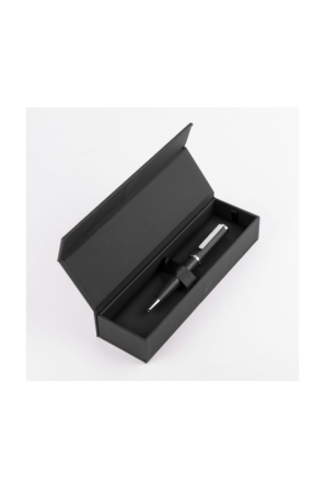 Ручка кулькова Hugo Boss Formation Herringbone Chrome (довжина 13.5 см) Чорний Київ