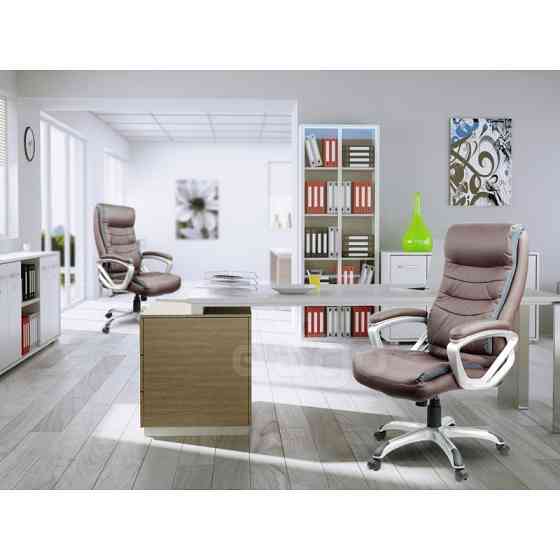 Крісло офісне комп'ютерне Just Sit MADERA екошкіра робоче для комп'ютера, офісу, дому Київ