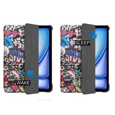 Чехол для планшета BeCover Smart Case Apple iPad Air 11" M2 2024 Graffiti (711605) Винница