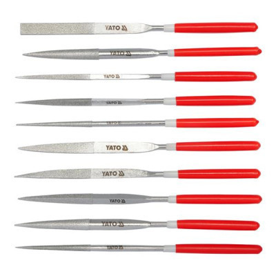 Напилок Yato надфіль 10 шт. (YT-6151) Вінниця - фото 1