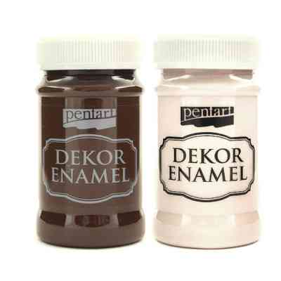 Акриловые краски Pentart Dekor Enamel глянцевая, Белая, 100 мл (5997412795677) Винница