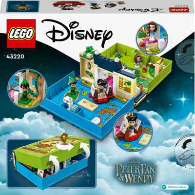 Конструктор LEGO Disney Classic Книга приключений Питера Пена и Венди 111 деталей (43220) Винница