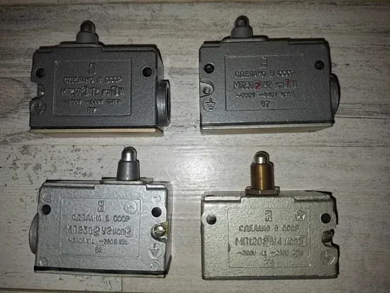 Мікроперемикач Мп2302Лу2, Мп2302Лт2, Мп2302У2, Мп1202У4 Суми