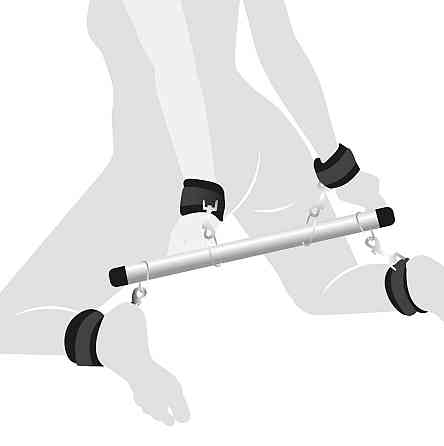 Колодка-розпірка для рук та ніг Art of Sex – Bondage Soft Touch BDSM Spreader, чорний Sex Aura Київ